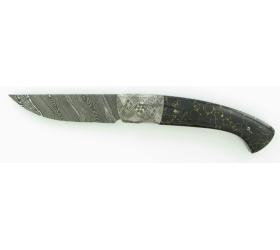 1515 Onyx -  Damascus Blade, Damascus Bolster